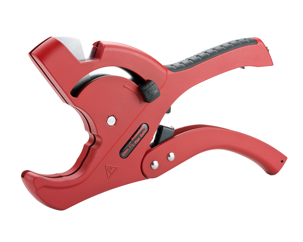 Professional Ratchet Action PVC Pipe Cutter